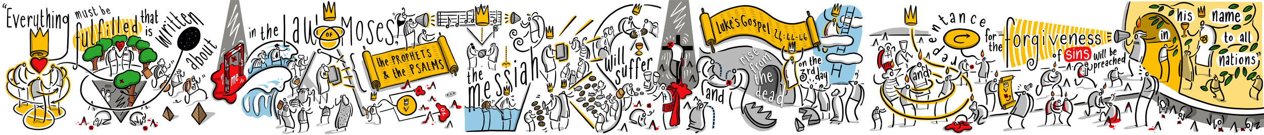 Colouring - this was still going to change - I wasn't happy with the golden scrolls.