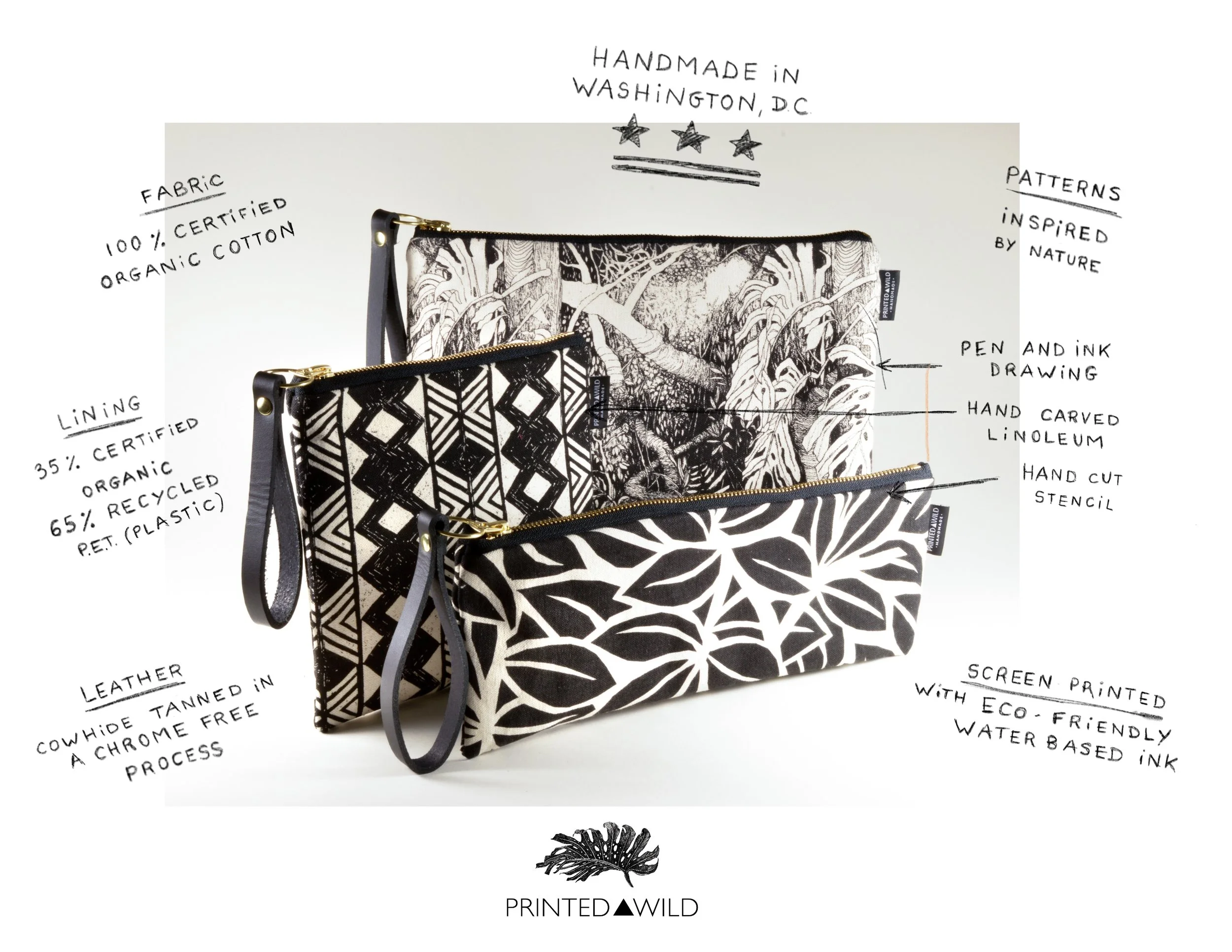 Printed Wild Square Clutch, Belt bag, Cross-body Strap, Fanny Pack, Wristlet