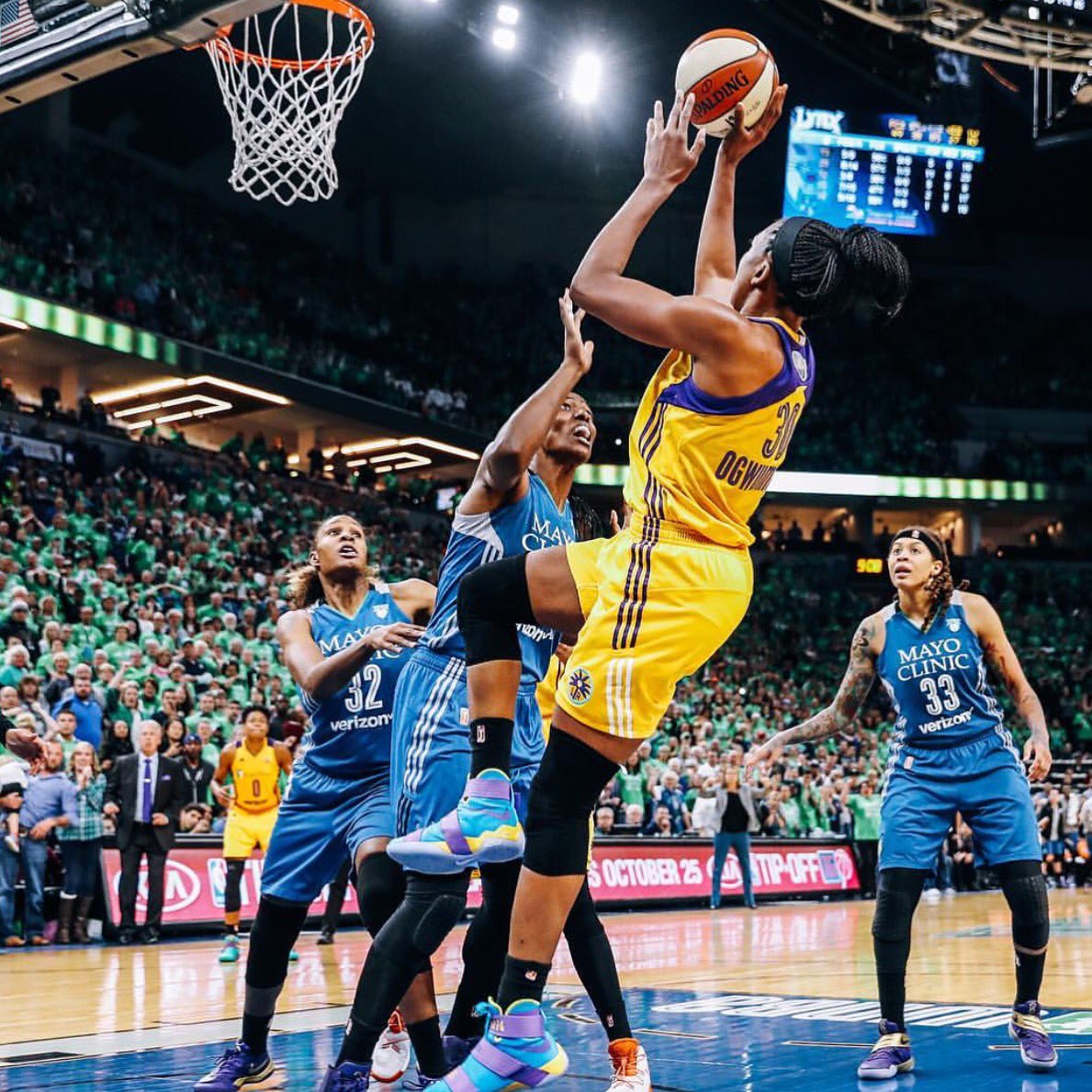 Neneka Ogwumike with the huge rebound and game winner in Game 5