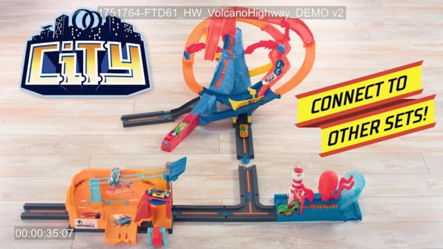 Hot Wheels Volcano Highway