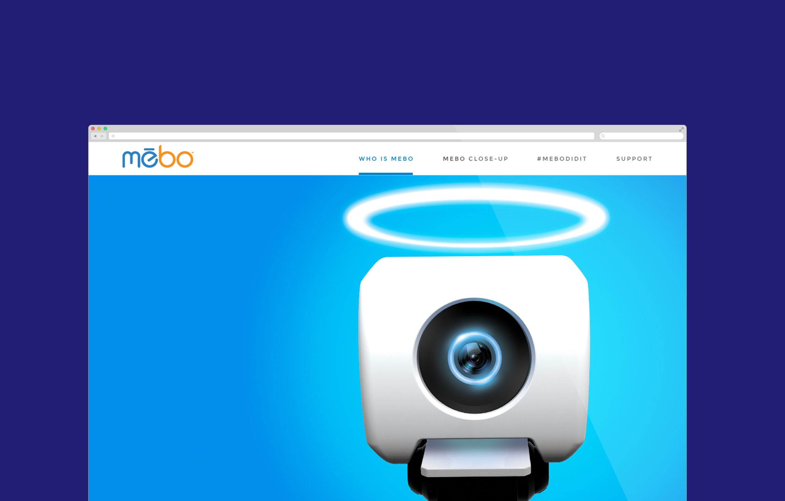 Mebo: Website