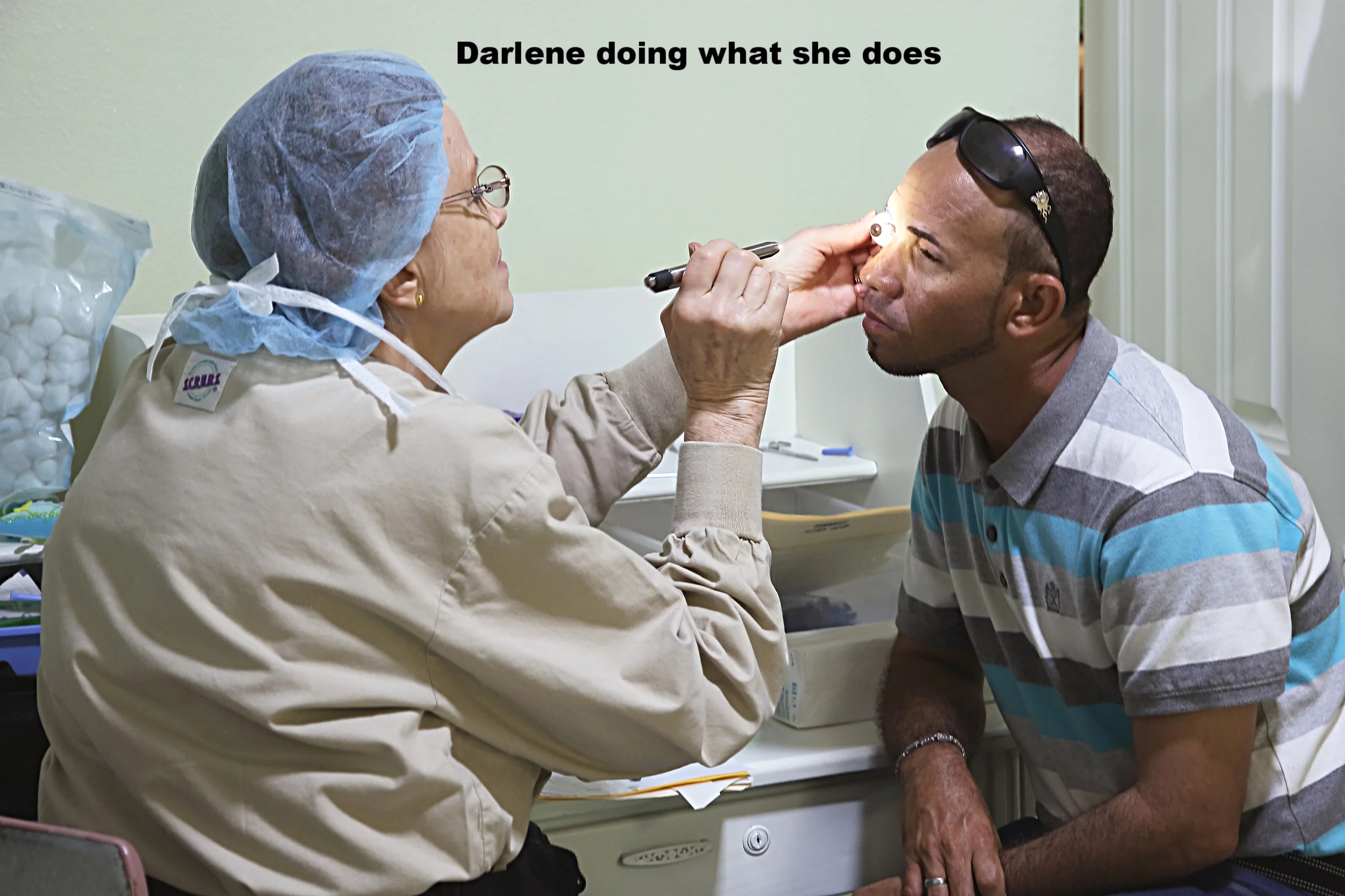 Darlene Doing What She Does