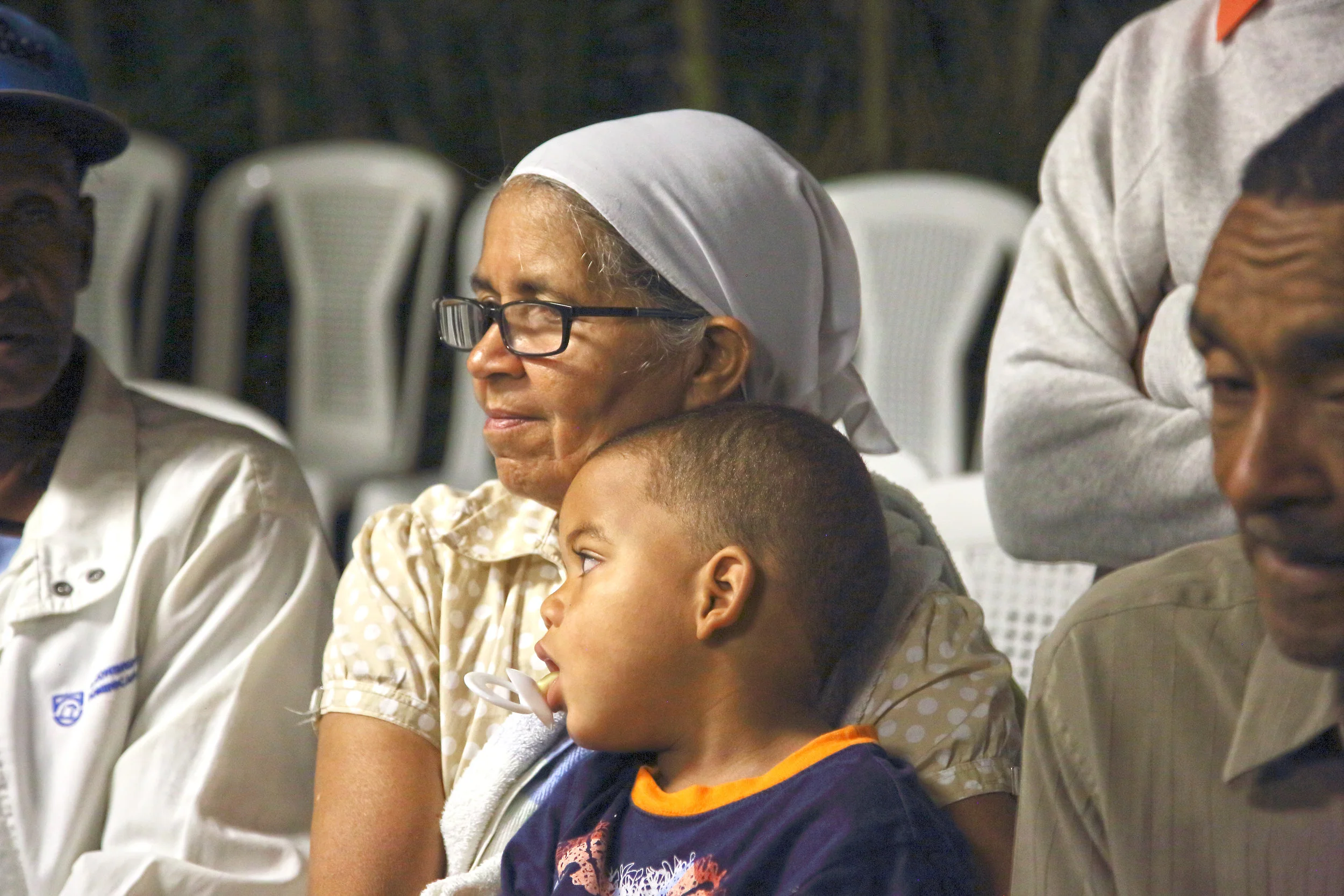 Mother and son