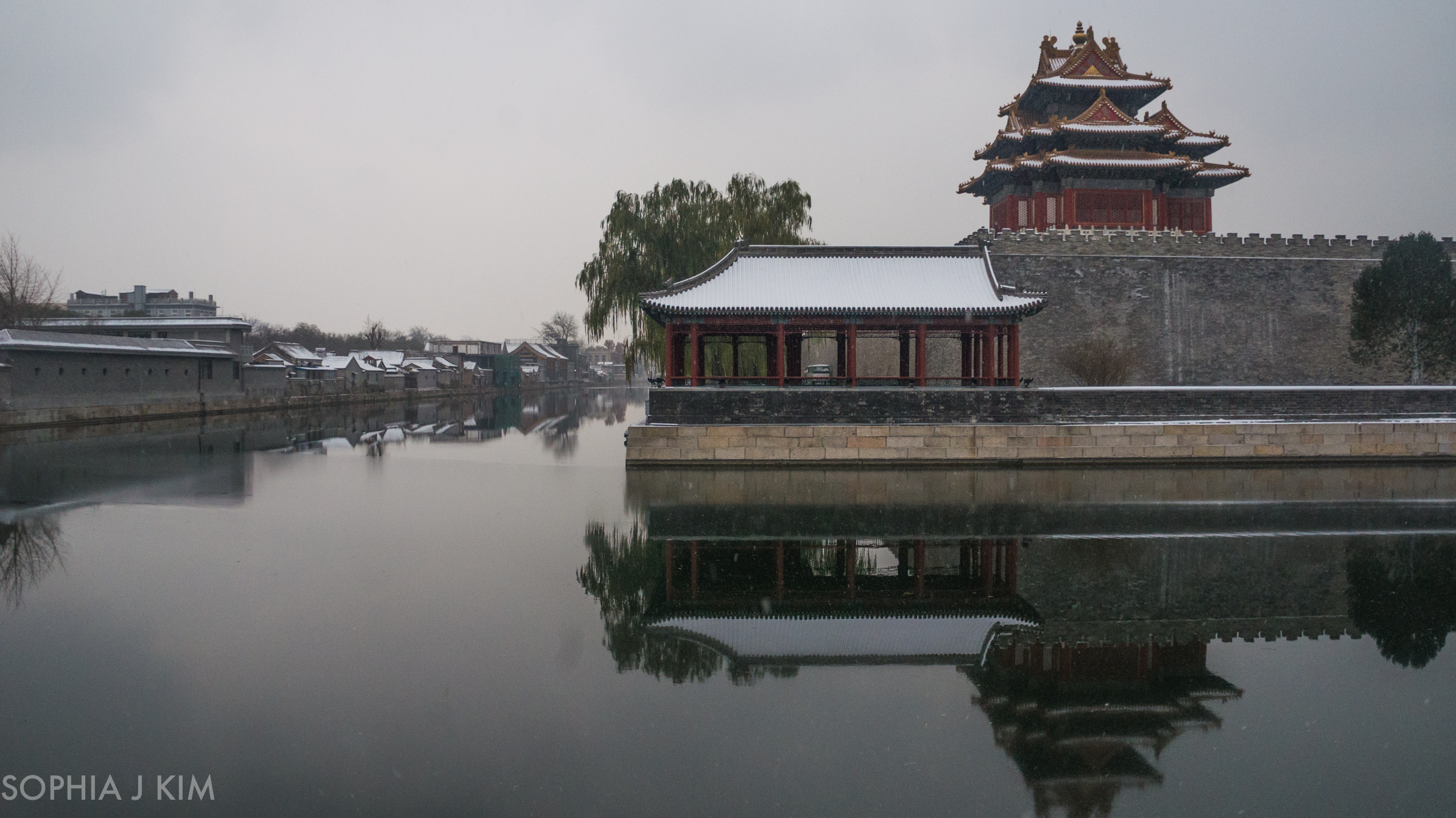Snowy Forbidden City, Beijing, China