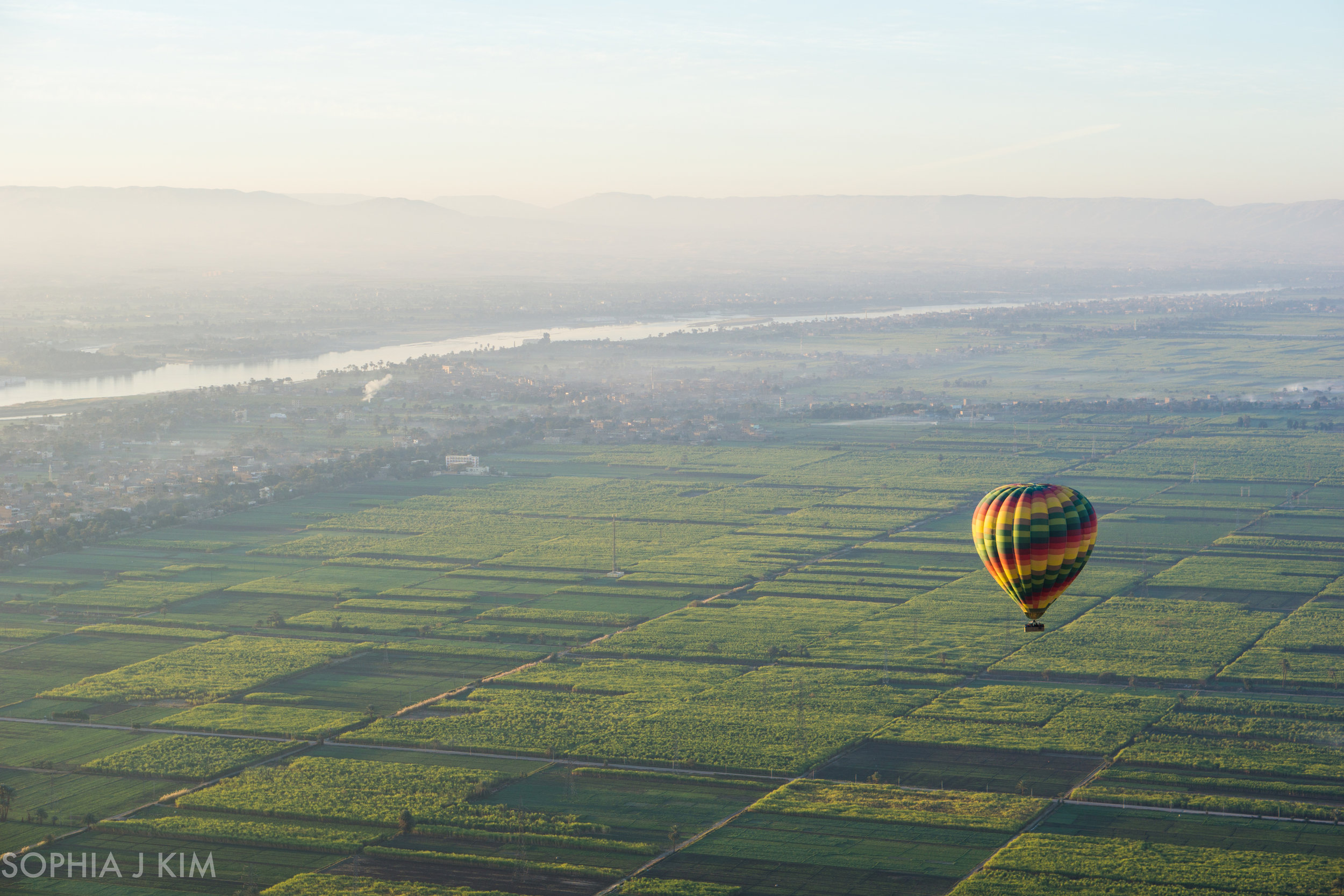 Floating Along the Nile River