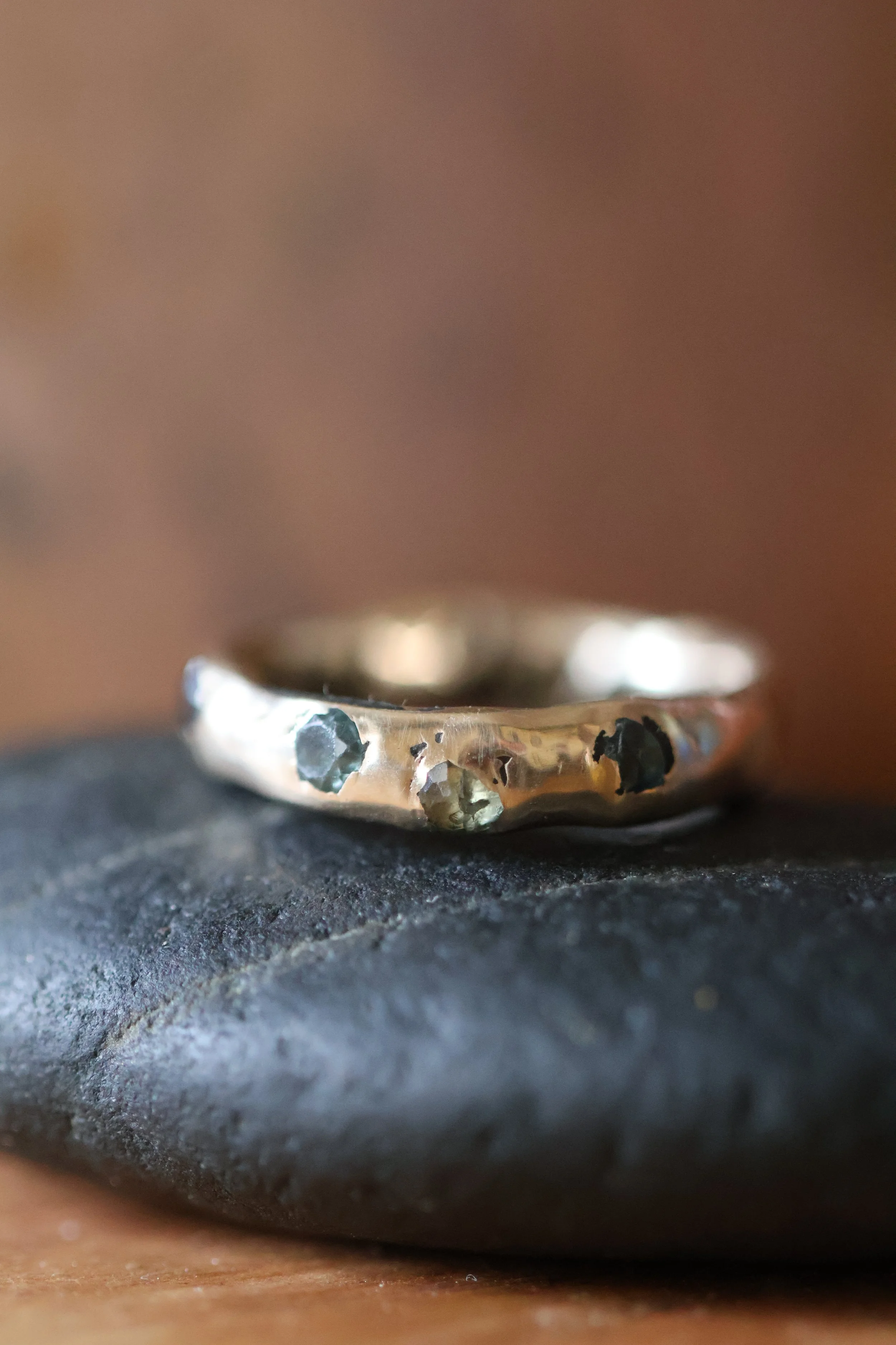 Inset Sapphires