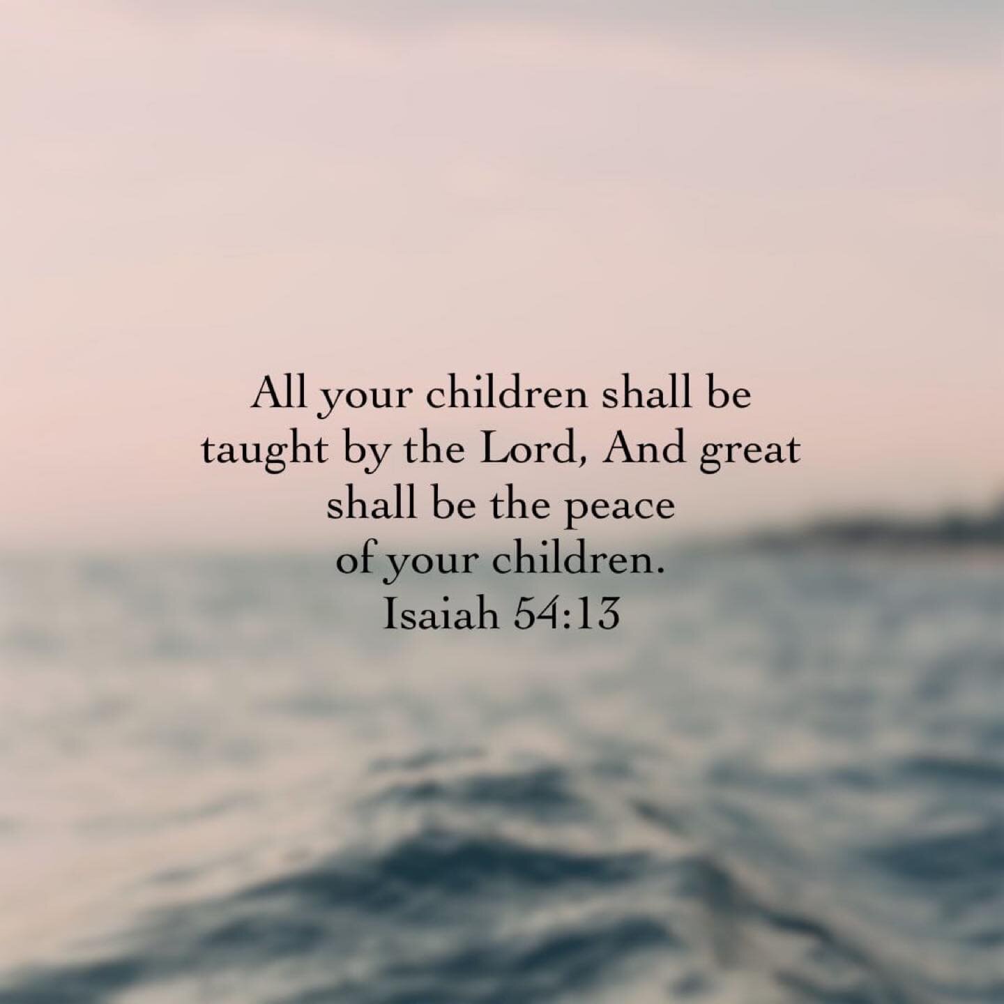 A wonderful promise for our children and grandchildren.🙏🏾 #generationalblessing