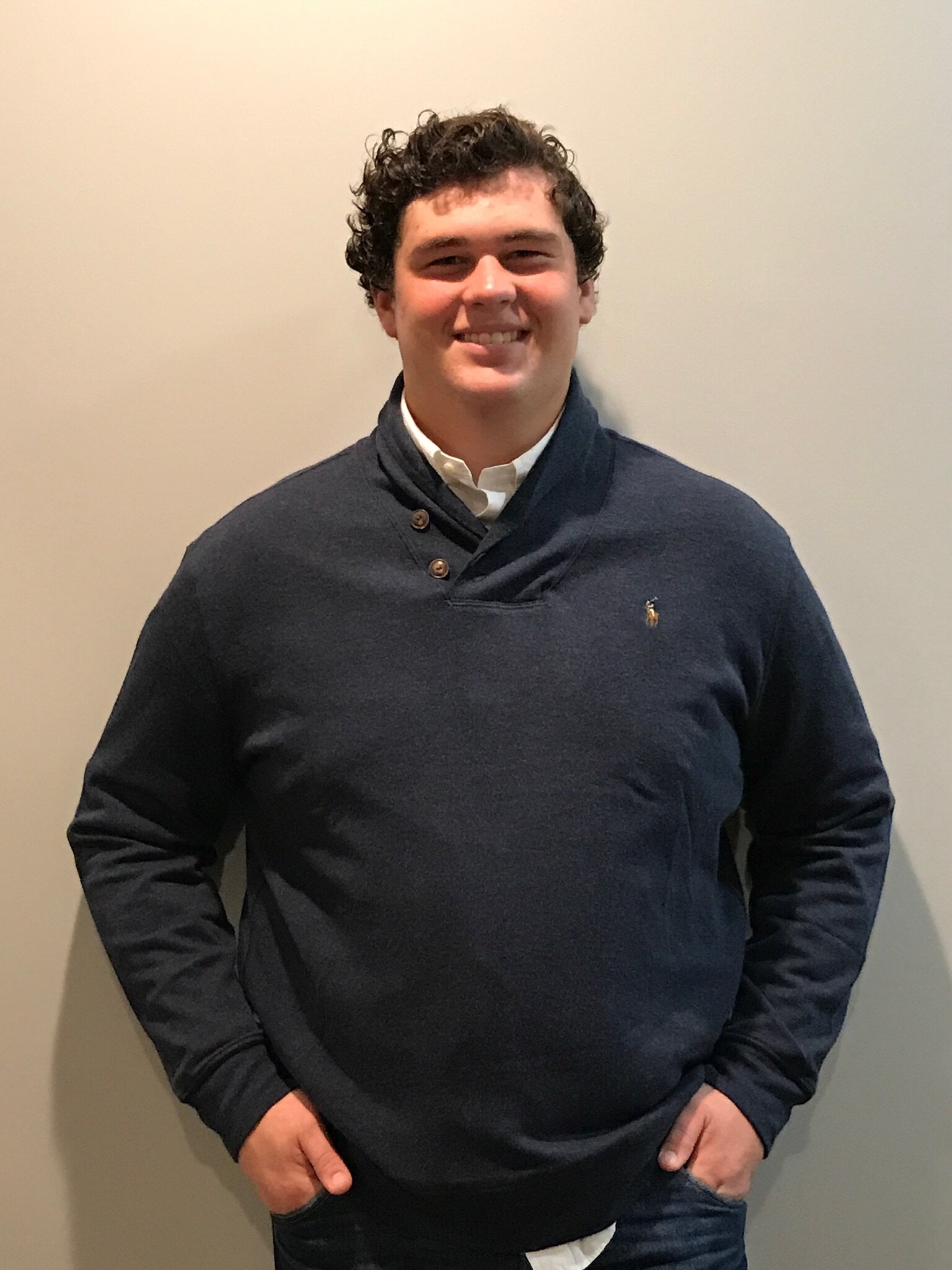 Keegan DeppeKeegan is from Byron Center, Michigan and is planning on majoring in Computer Science and Neuroscience (6-9). He plays on the offensive line for the football team.