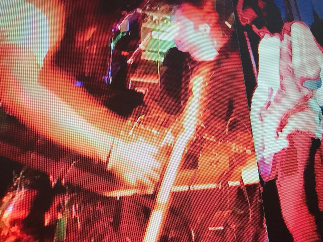 couch locked cosmiche improv, live painting. https://soundcloud.com/roomtemperature Koji Ohwada