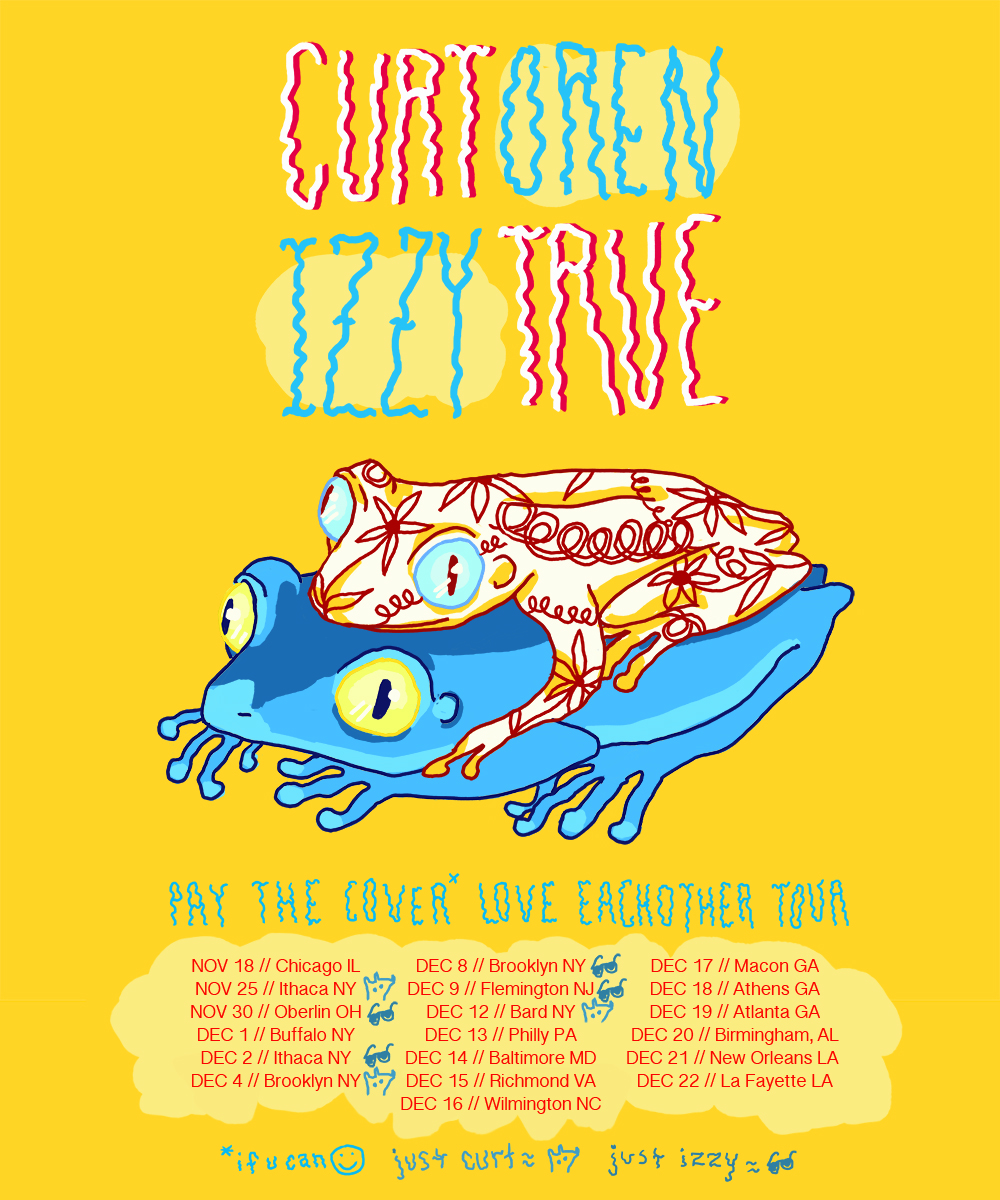  Curt Oren + Izzy True 2017 Tour poster 