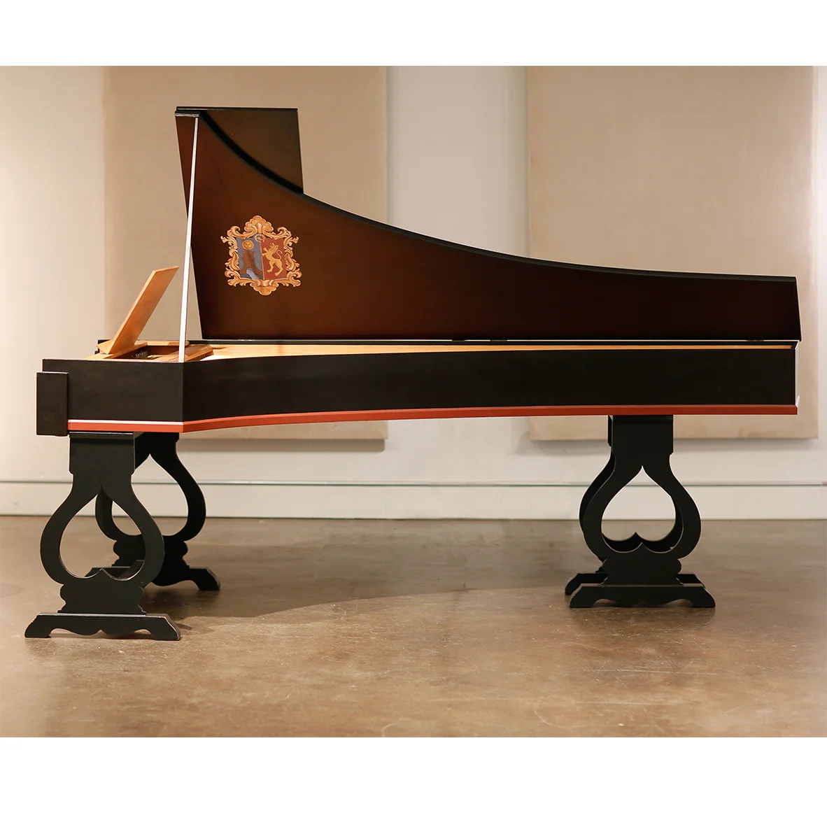 KLINKHAMER Iberian single-manual harpsichord • 2x8' FF-g''' • Made in Amsterdam, 1980