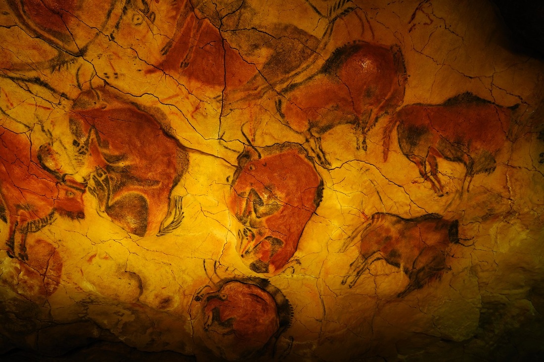 Cave paintings at Altamira, Spain. Photo: Wikimedia Commons