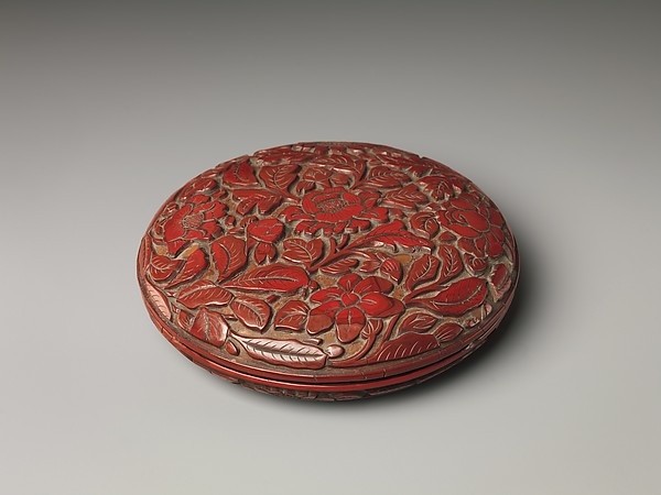 “Box with Camellias,” China, 13th Century. Image via The Metropolitan Museum of Art.