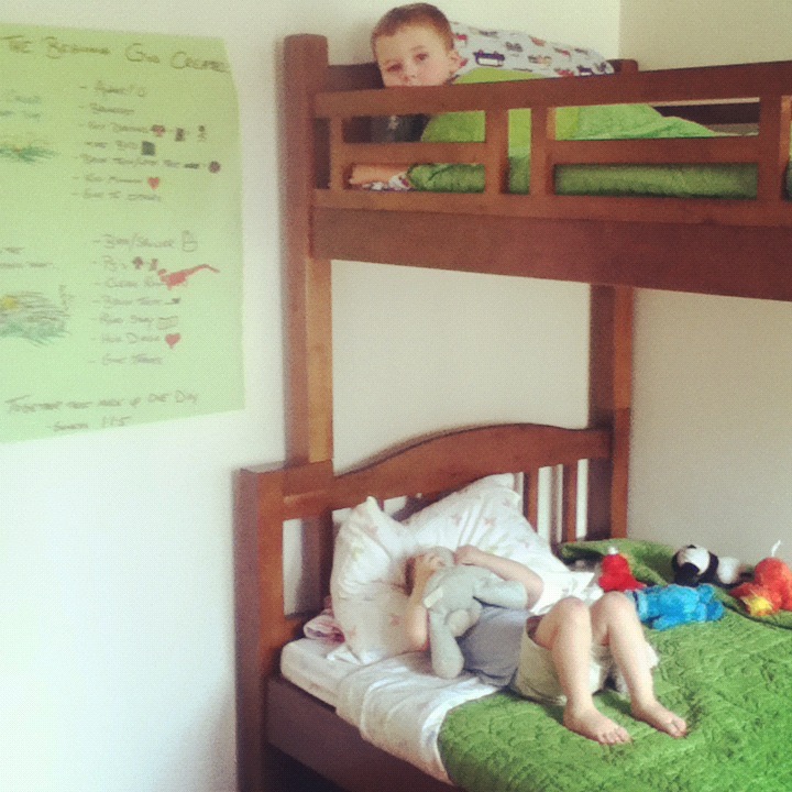 Judah and Eden's first bedroom.
