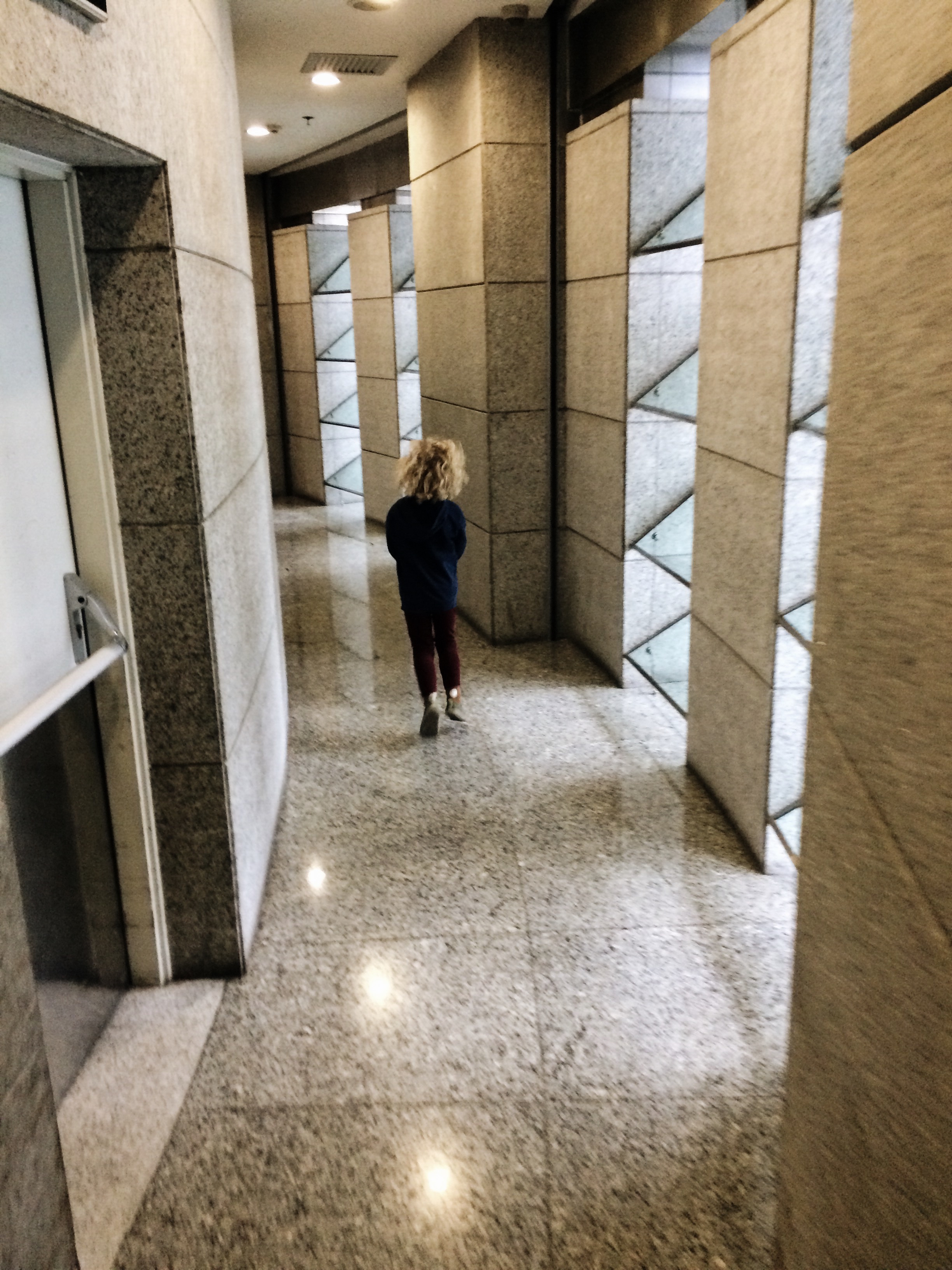 She loved this hallway.