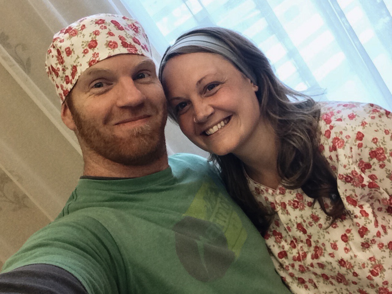 They said she didn't need to wear the hat, but I felt someone should.