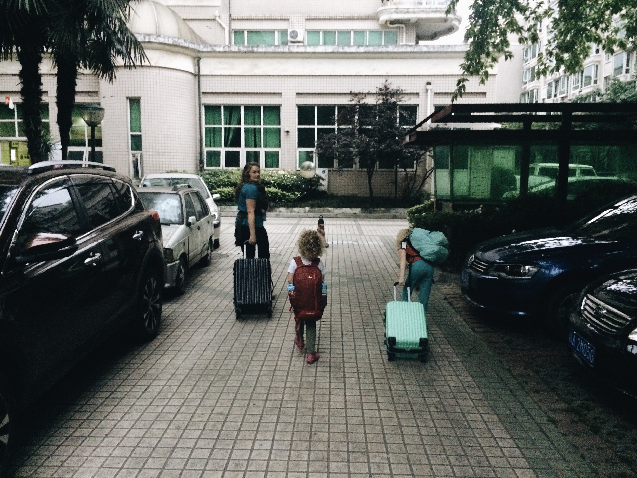 The long journey begins.