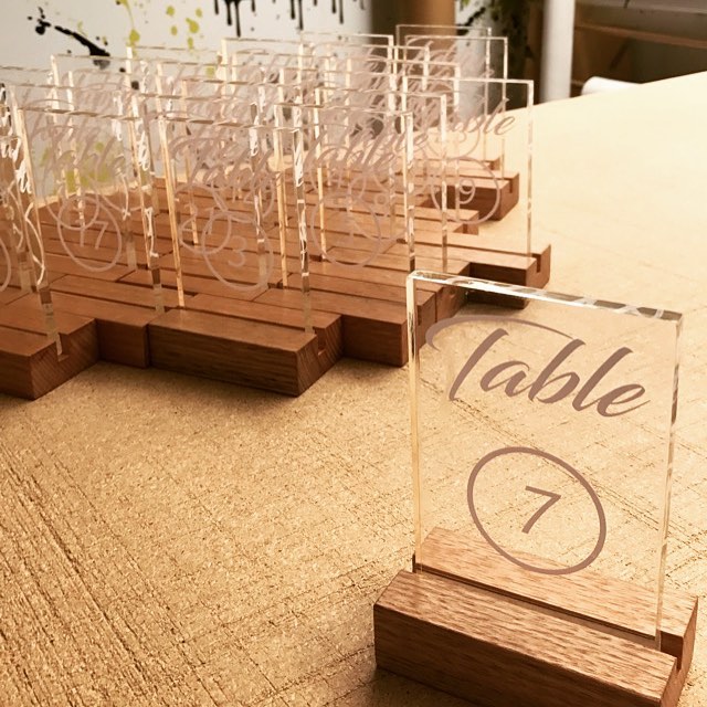 Wedding table numbers, seating plans and welcome boards. #crsigns #theshire #digitalprint #acrylicsigns #signs