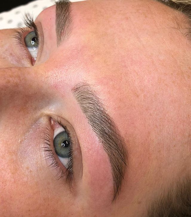 Brow Societe Brow Rehab aka brow wax &amp; tint.. hand drawn and measured to suit each individual clients facial features, always working towards regaining fullness in the brow.