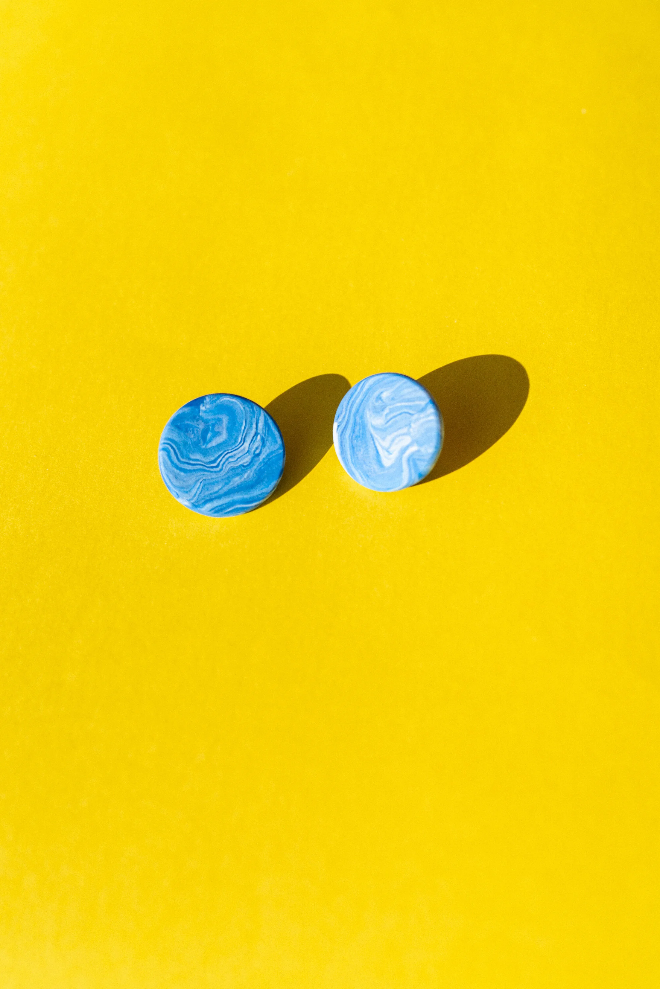 Blue Marble Studs