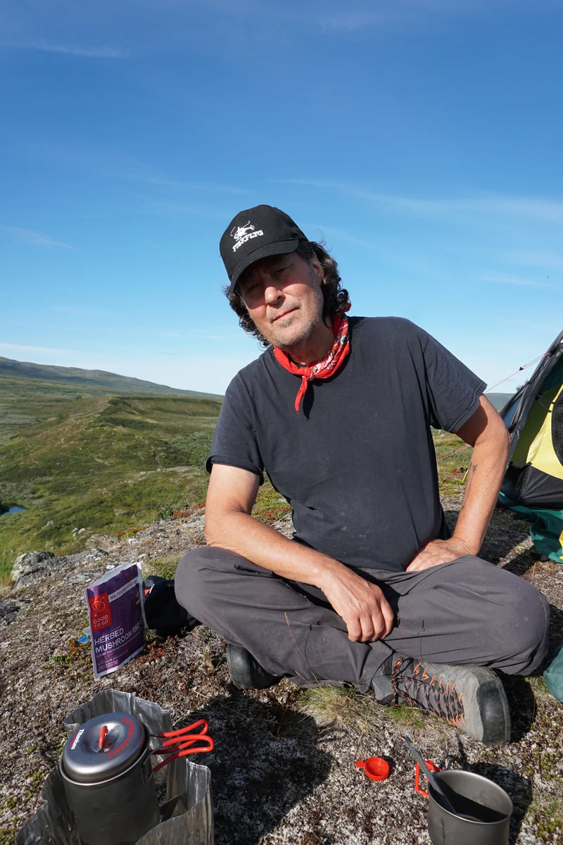In Laponia, Sweden - a 45 mile hike August 2018.