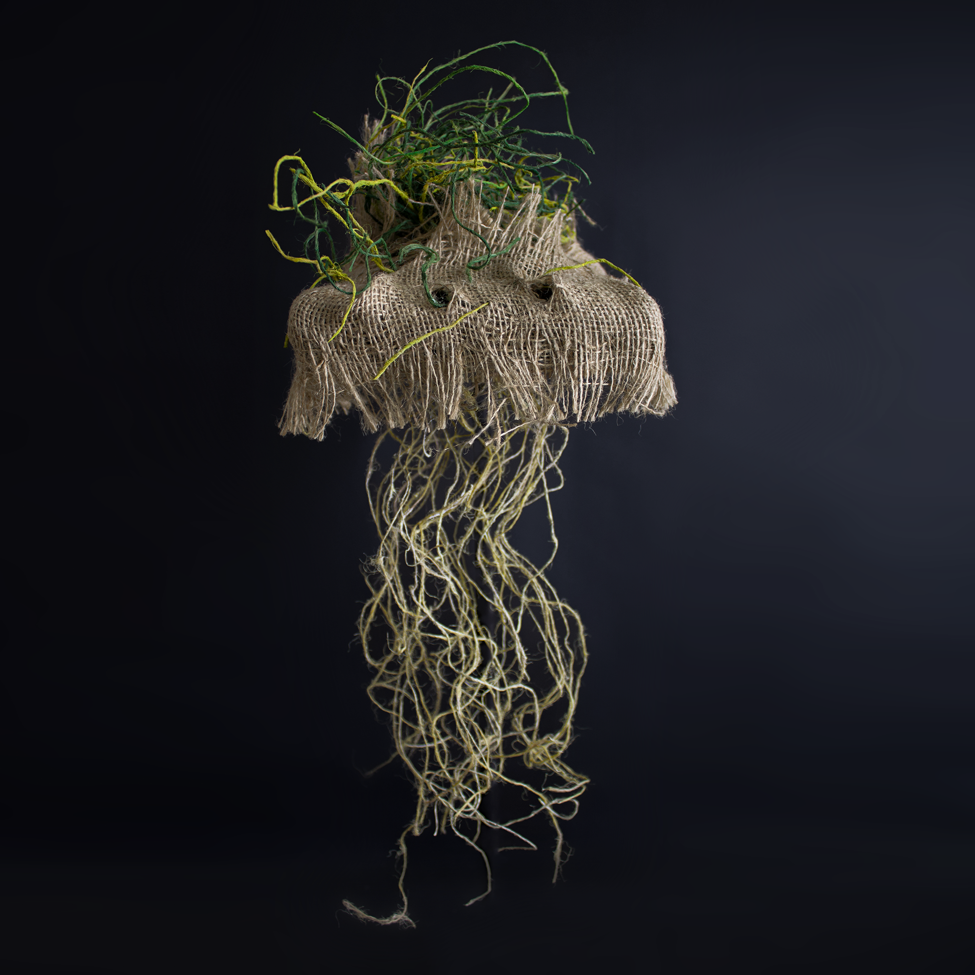 MeganMorgan_Germinate_BurlapSculpture_6Wx18Hx6D_2023_$395.jpg