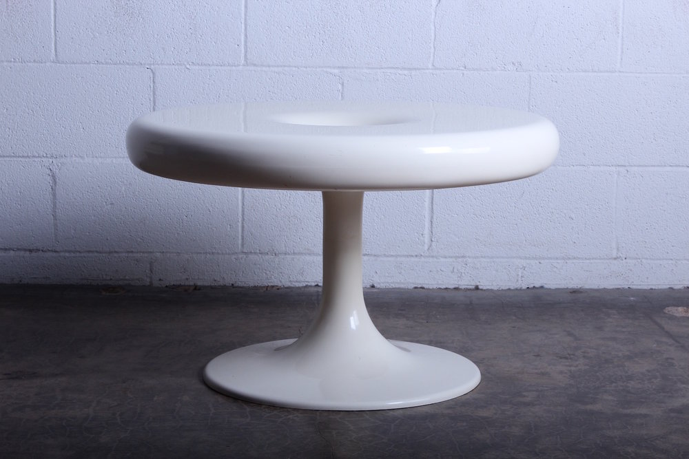 Eero Aarnio 'Kantarelli' Fiberglass Side Table — sputnik modern