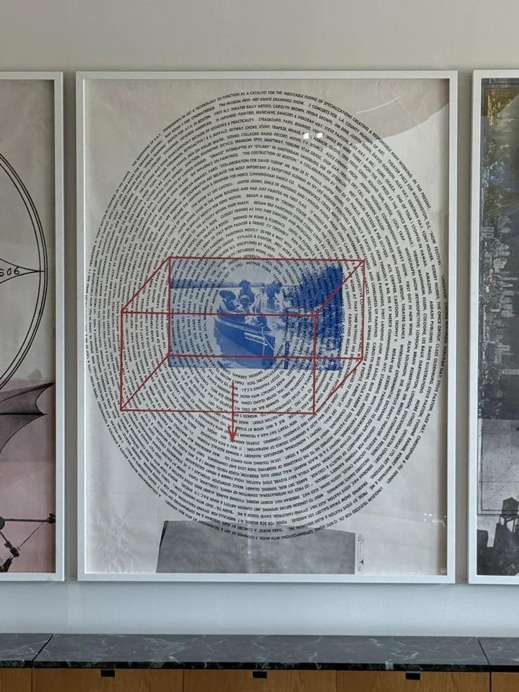Robert Rauschenberg triptych 'Autobiography', 1968 — sputnik modern