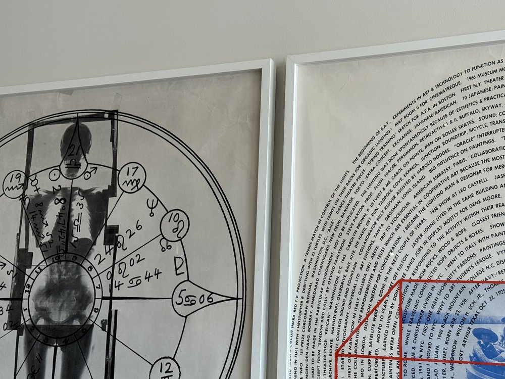 Robert Rauschenberg triptych 'Autobiography', 1968 — sputnik modern