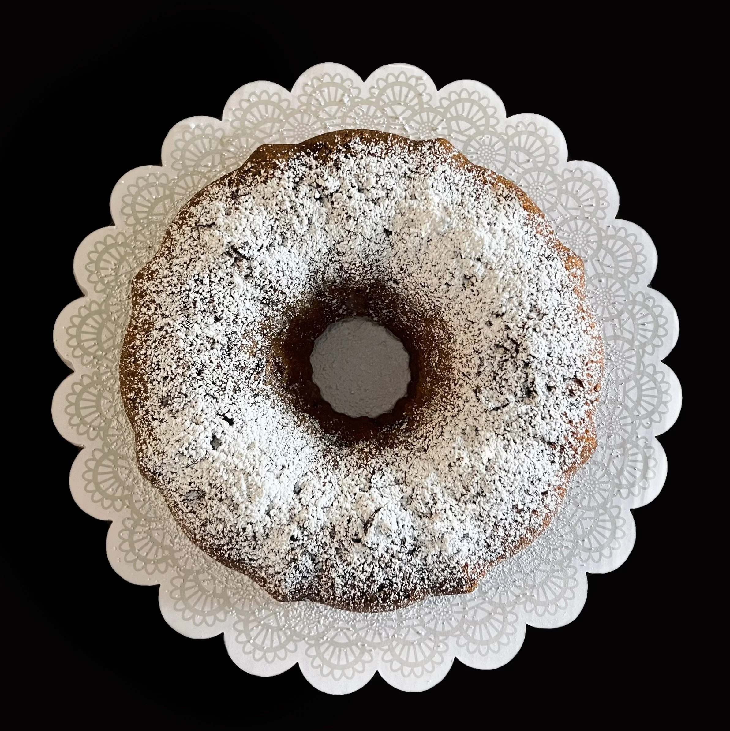 Chocolate Pecan Pistachio Bundt Cake $30