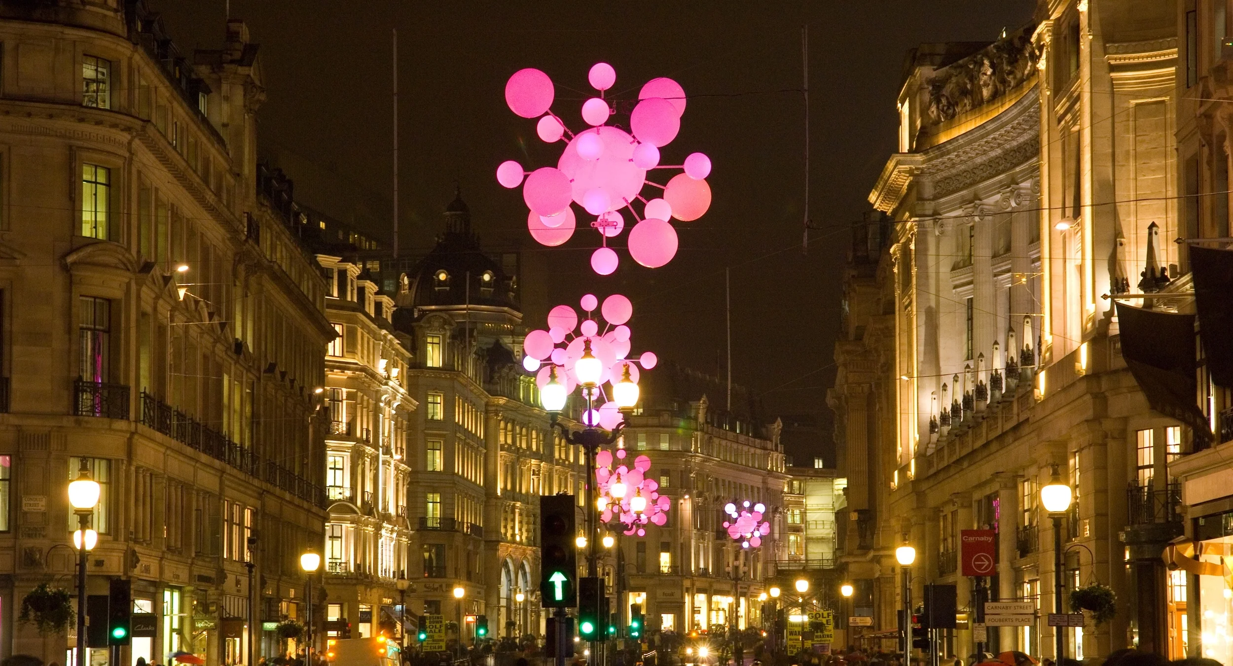 REGENT STREET BRIGHT PINK LIGHTS.JPG