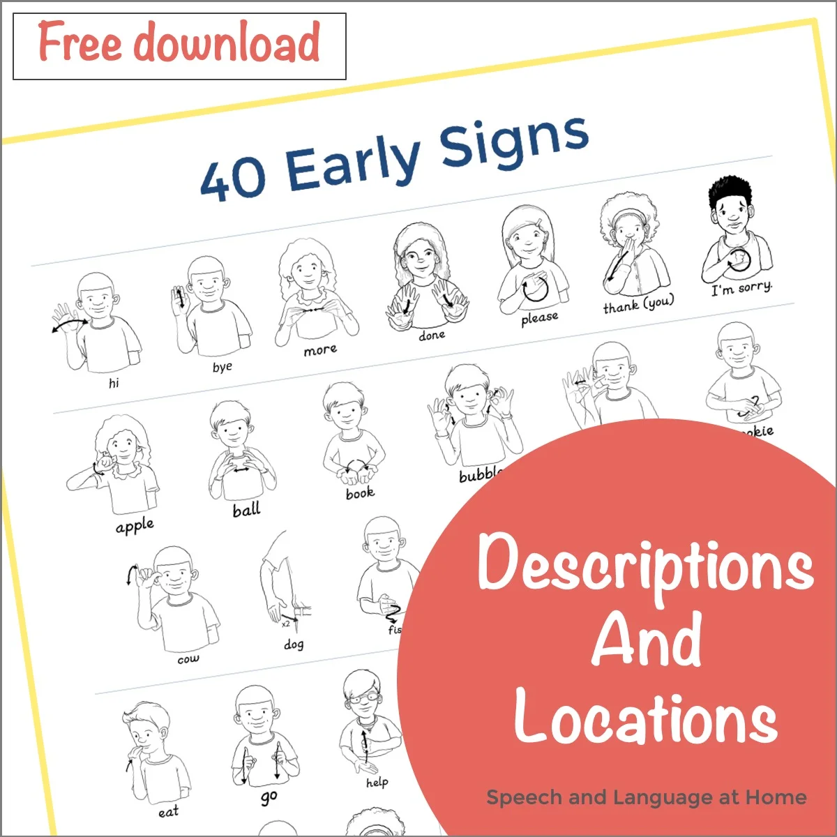 Reduce toddler frustration by teaching sign language in daily routines: Part 5 Descriptions and Locations