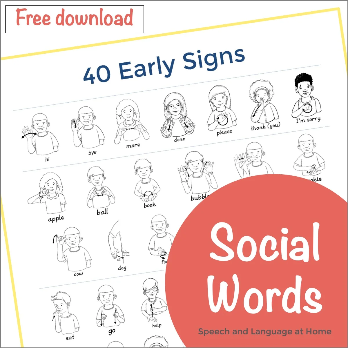 Reduce Toddler Frustration by Teaching Sign Language. Part 1: Social Words