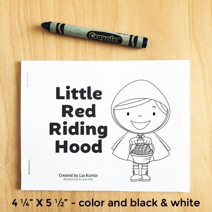 Little Red Riding Hood Wordless Picture Book Speech Activities For Preschoolers Speech And Language At Home