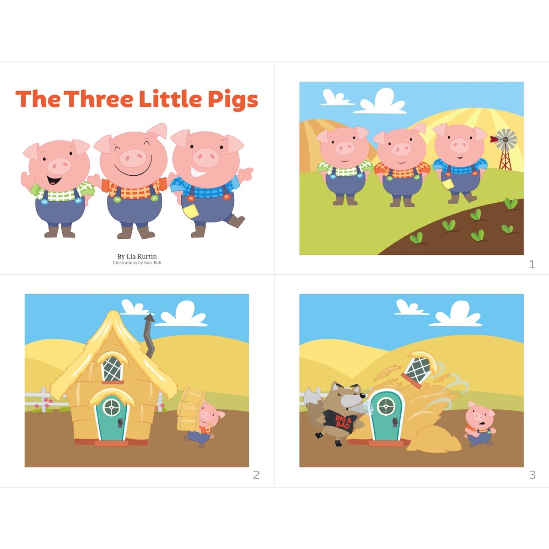 three little pigs story pdf preschool