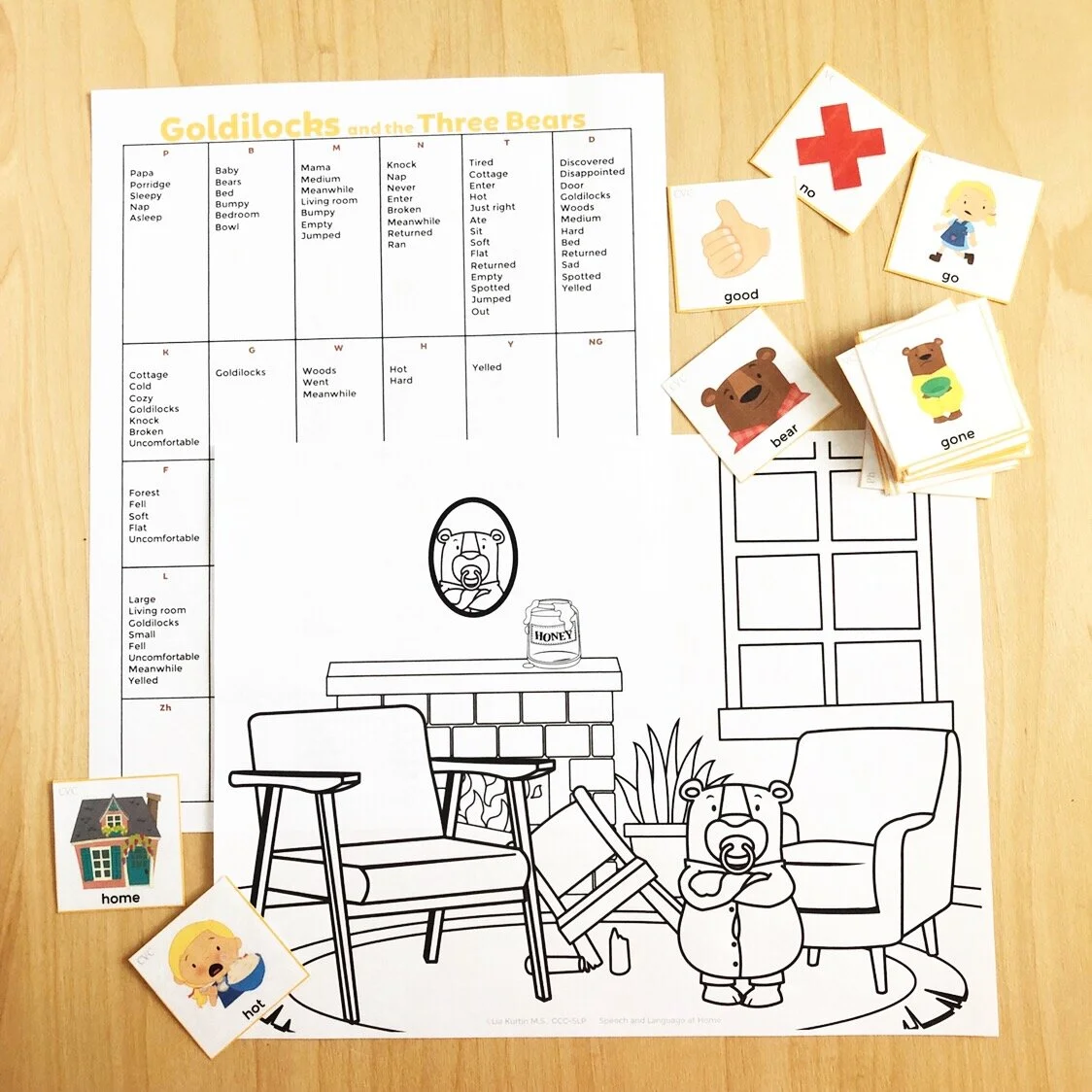 Wordless Fairy Tale Books and Activities Bundle for Speech Therapy Apraxia Articulation Language