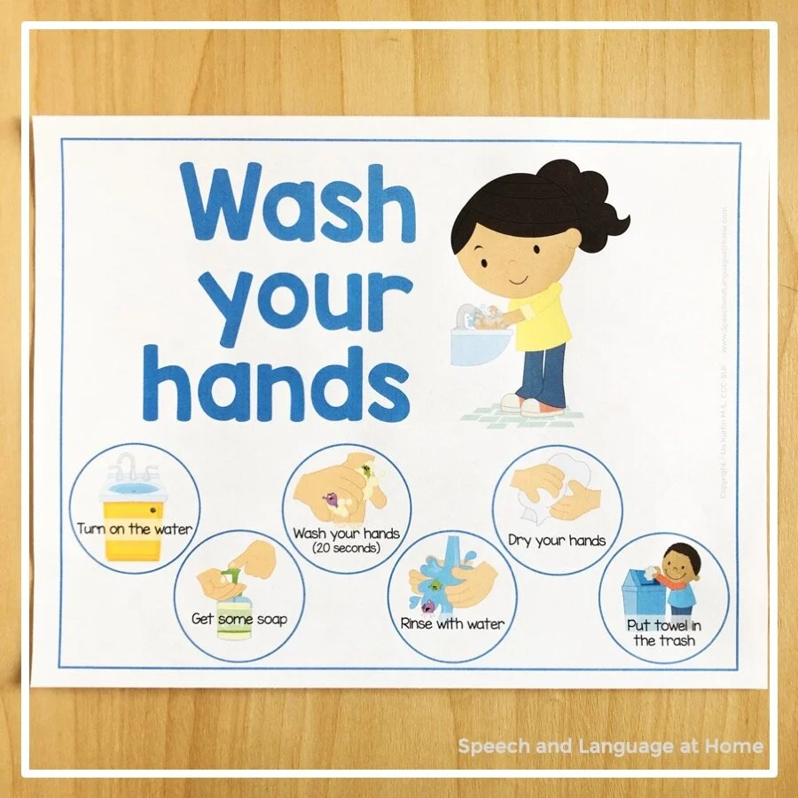 wash-your-hands-posters-for-life-skills-and-healthy-habits-slp for Free Wash Your Hands Signs Printable Wash Your Hands Posters for Life Skills and Healthy Habits — SLP for Free Wash Your Hands Signs Printable