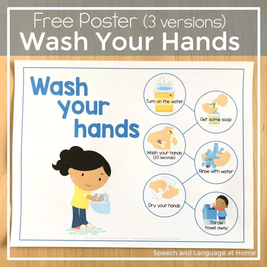 Wash Your Hands Posters