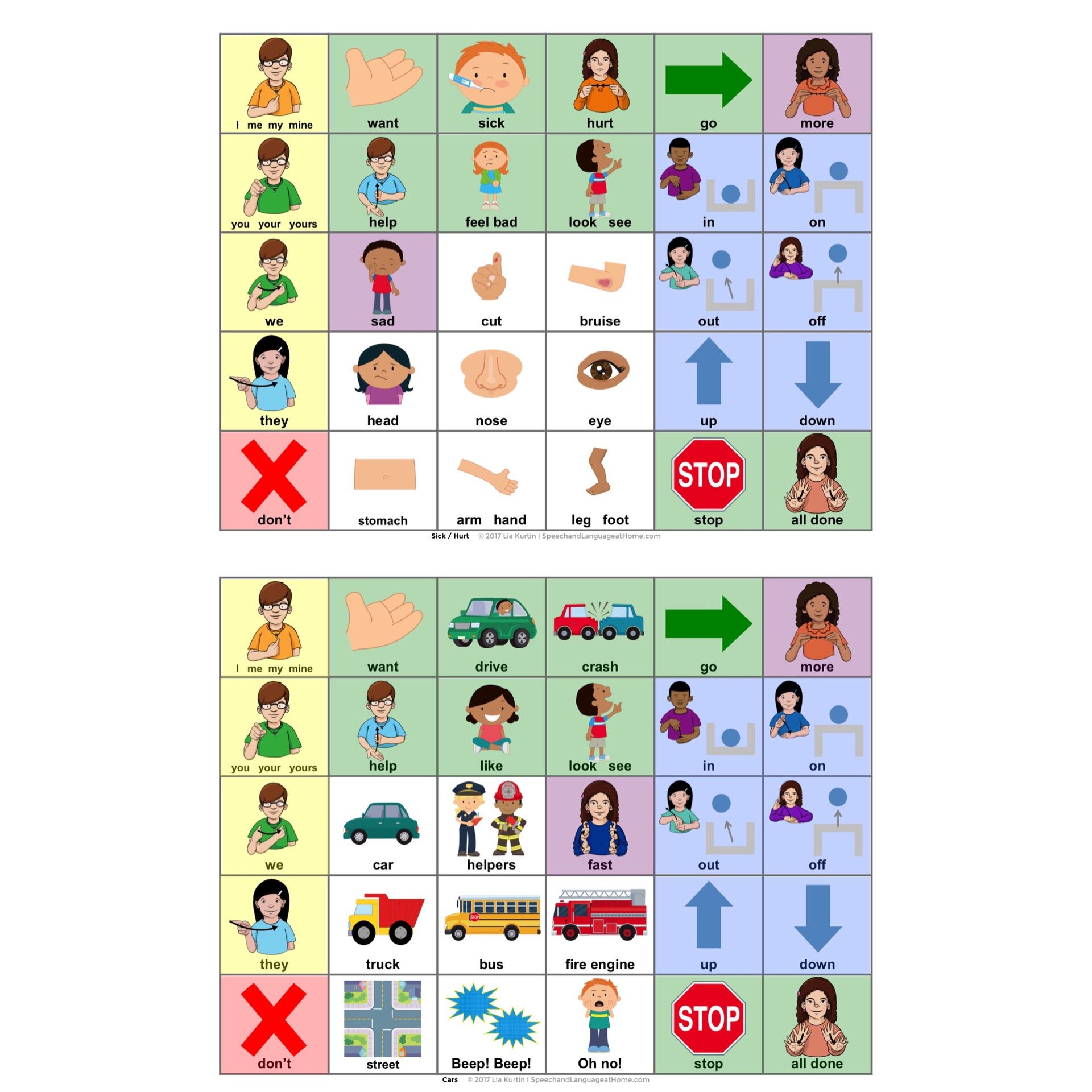 aac communication book and boards speech and language at home