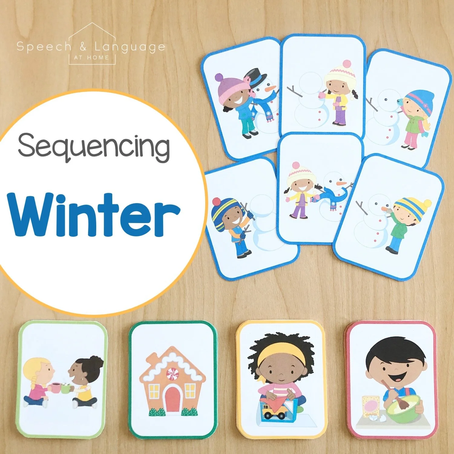 Sequencing Cards Winter