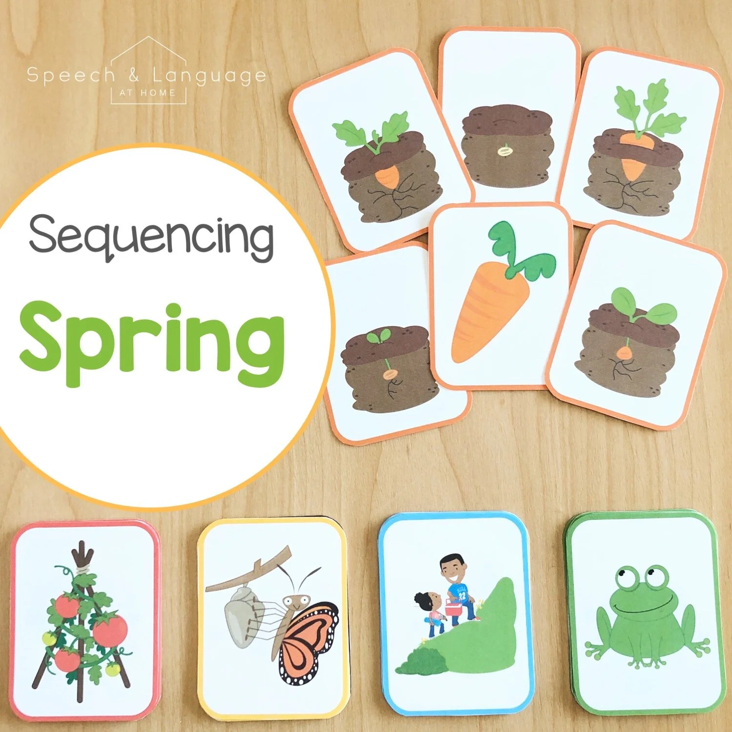 Sequencing Cards Spring