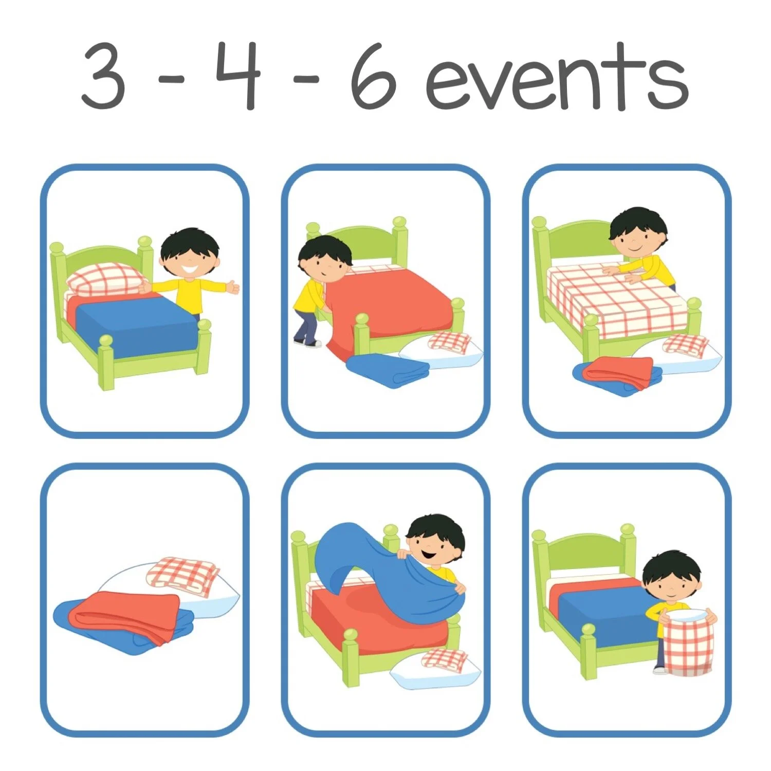 Sequencing Cards For Early Literacy And Speech Therapy Bundle SLP