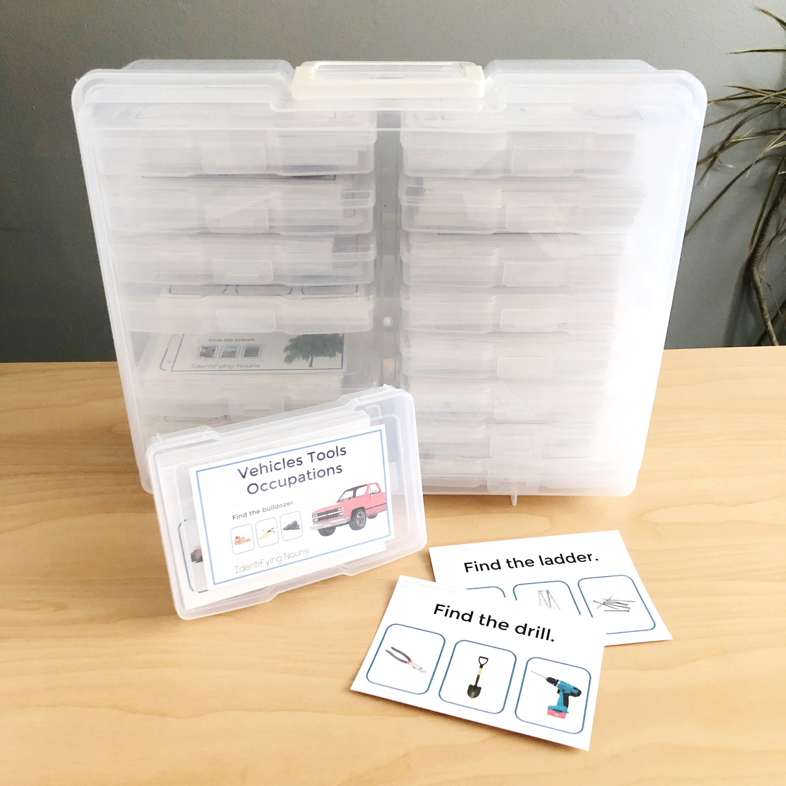 Tools Identifying Nouns Vocabulary for Distance Learning Interactive PDF