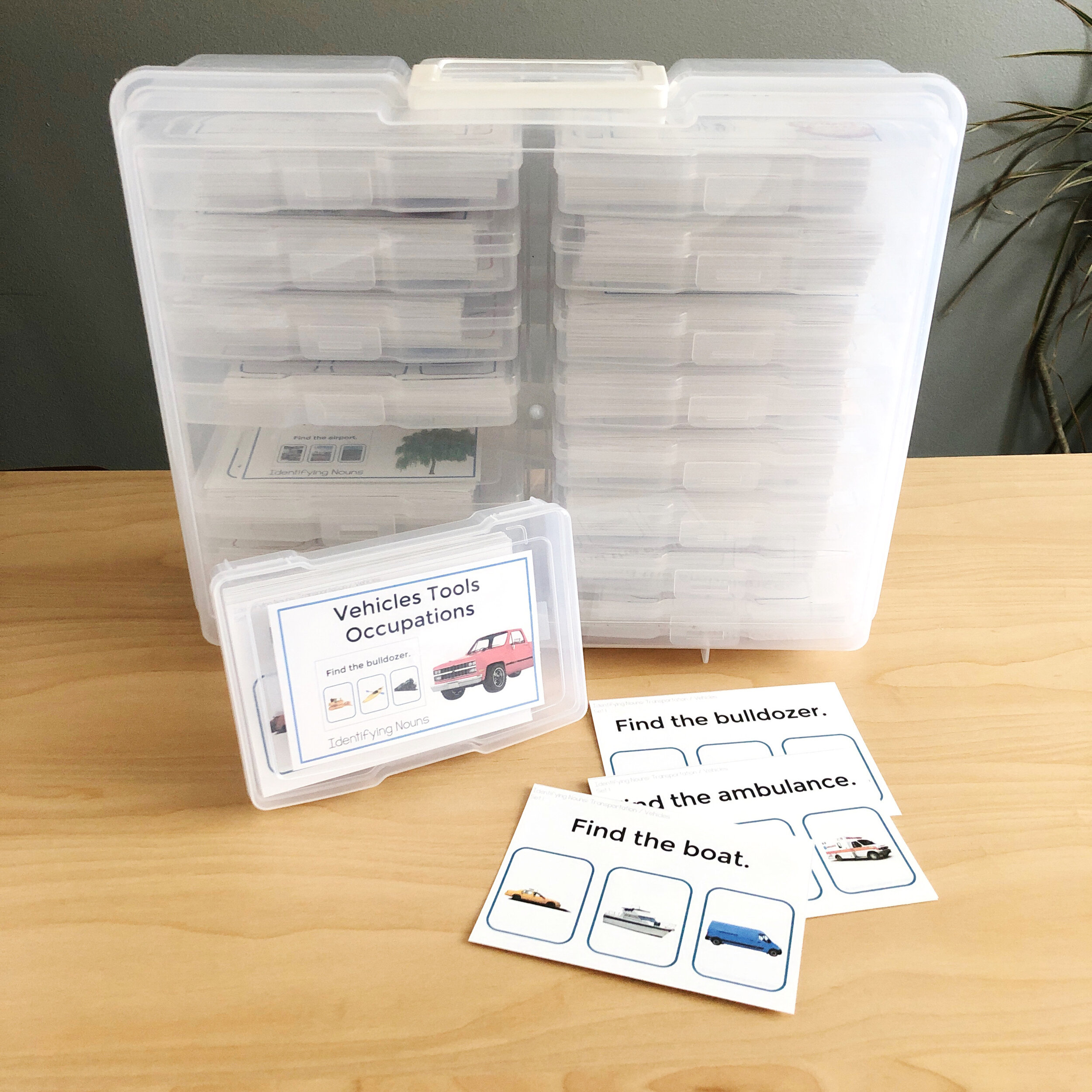 Vehicles &amp; Transportation Identifying Nouns Vocabulary for Distance Learning PDF