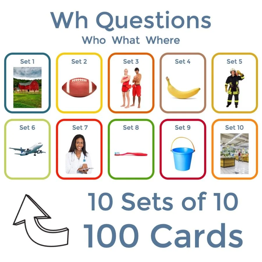 wh questions what where who digital pdf and printables prek kindergarten br br speech and language at home