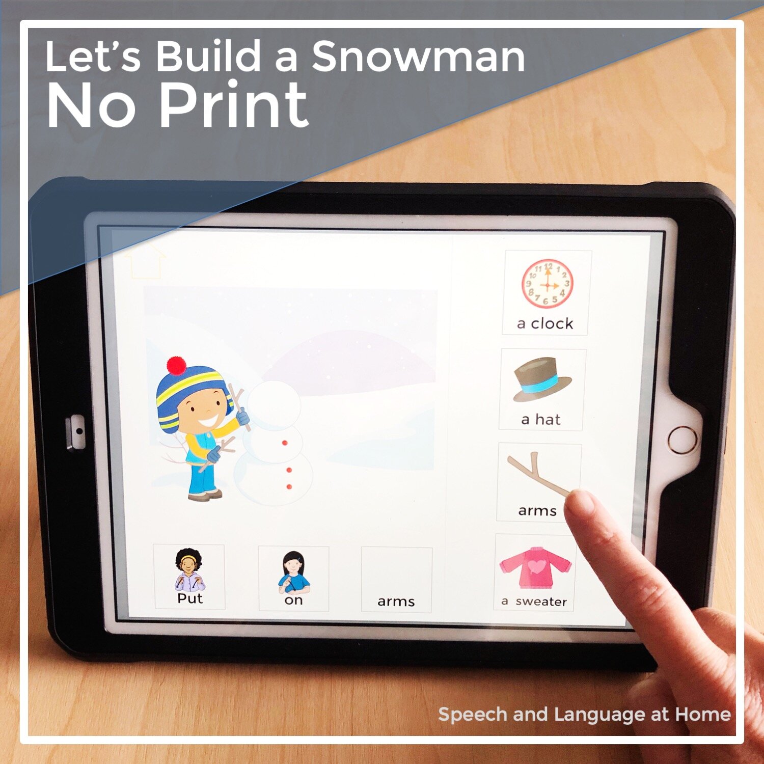 Let's Build A Snowman No Print