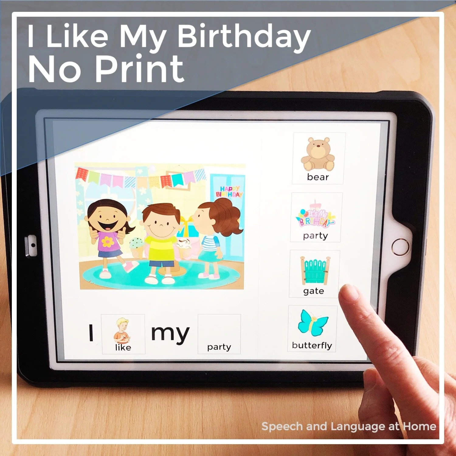 I Like My Birthday No Print