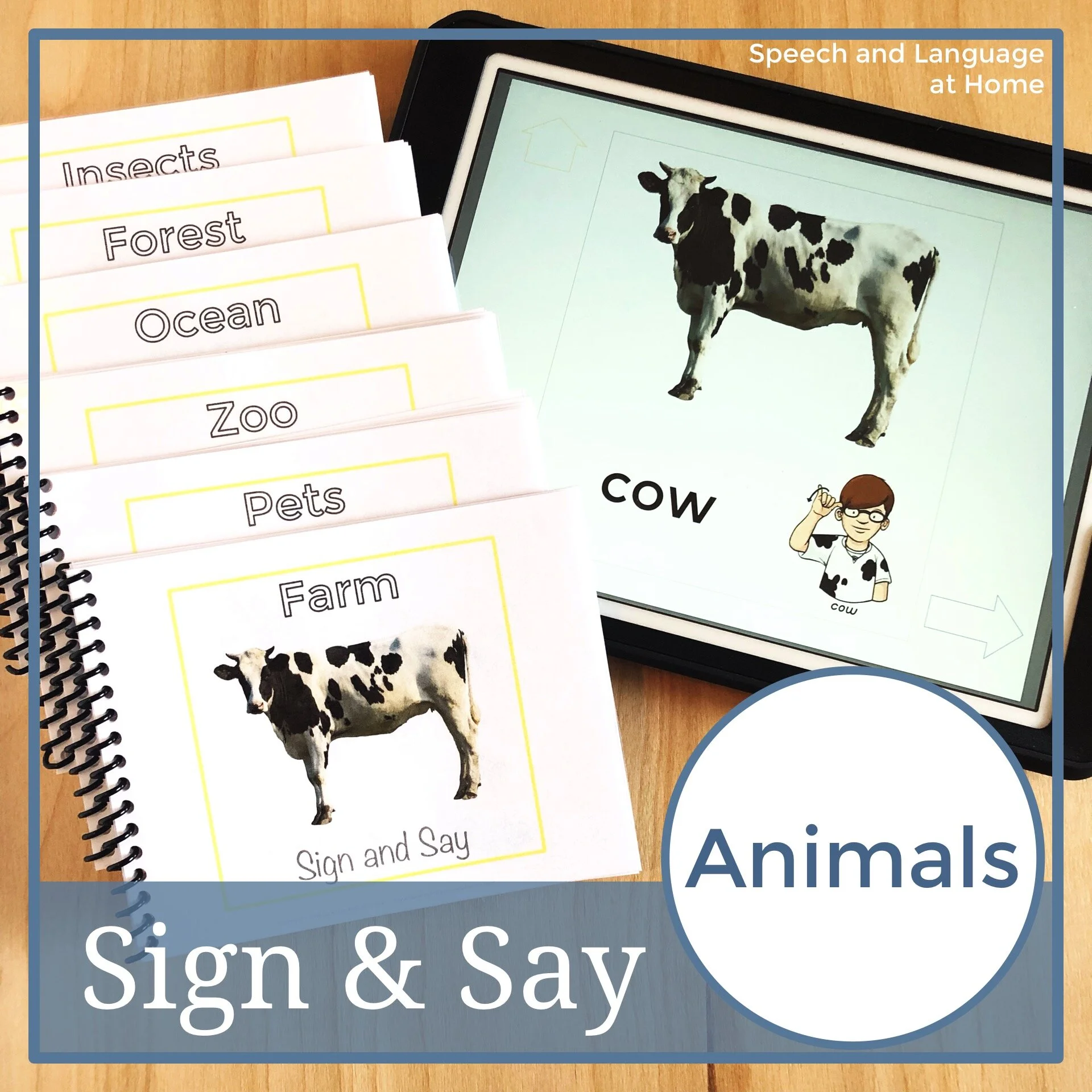 Sign and Say Animals