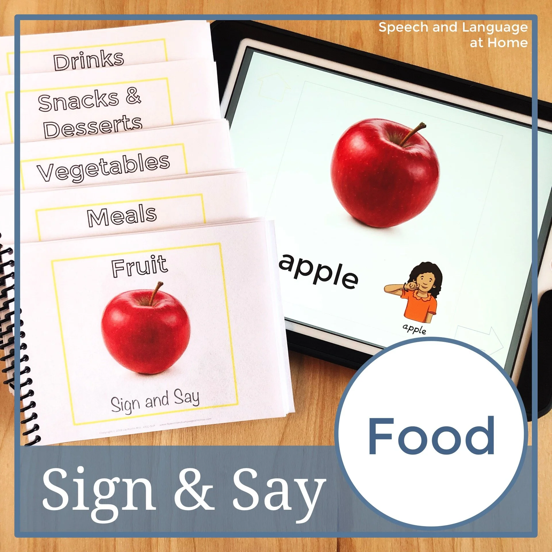 Sign and Say Foods