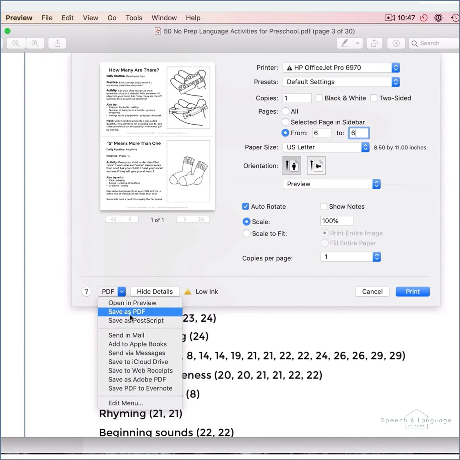 Q and A: Tech Tip - How to Send One Page or Section of a PDF to Families